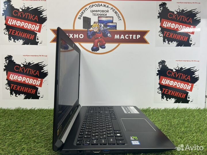 Игровой зверь Acer i5 GTX1050 FullHD 12 RAM металл