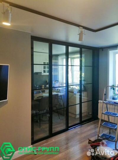 Межкомнатные перегородки / Раздвижные перегородки