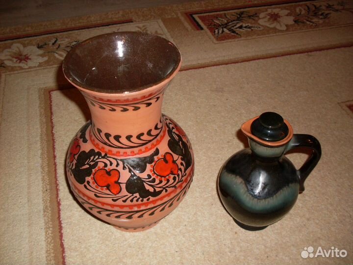 Ваза, кувшин глиняные СССР