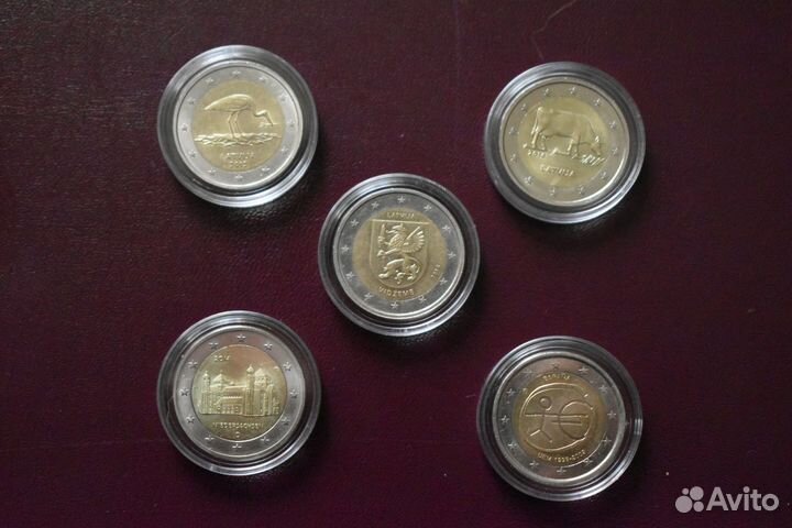 Монеты 2 евро памятные
