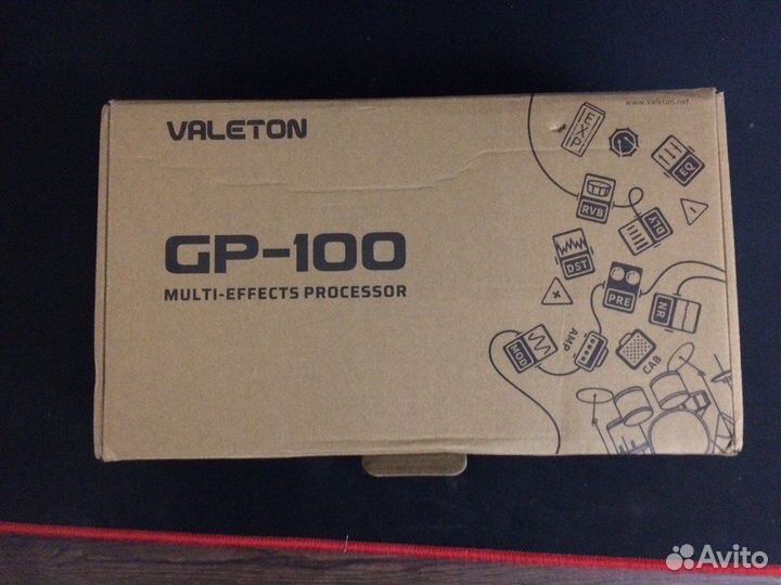 Гитарный процессор valeton gp 100