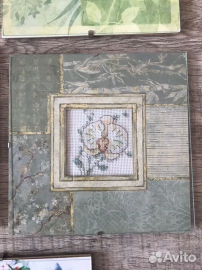 Картина вышитая крестом ручная работа