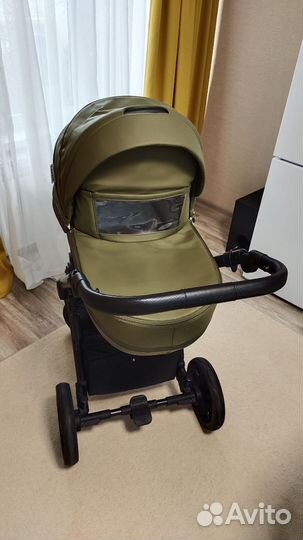 Коляска 2 в 1 rico Delta эко-кожа