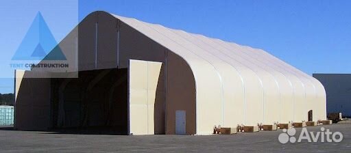 Футбольное поле ангар