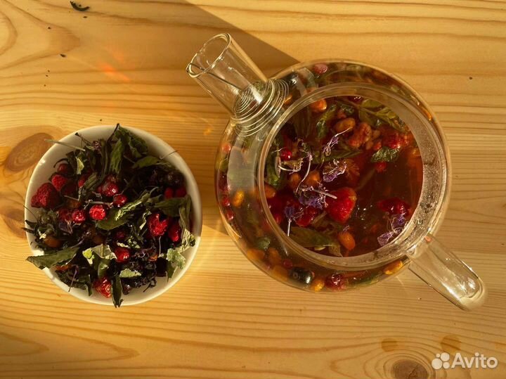 Иван чай 1кг с ягодами и травами, премиум