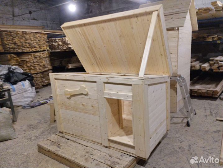 Будка для собаки утепленная