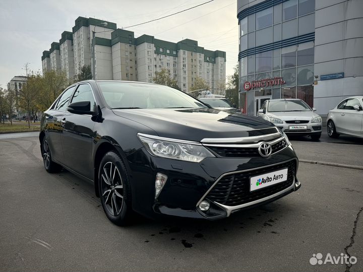 Toyota Camry 2.5 AT, 2017, 156 000 км