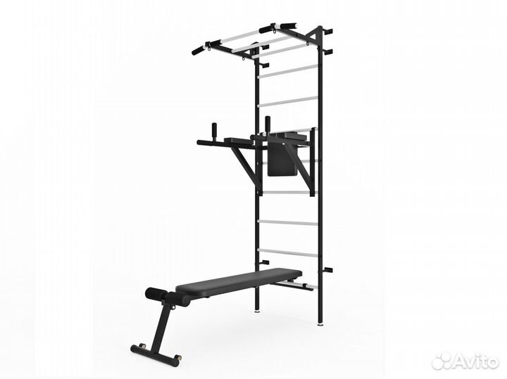 Шведская стенка брусья скамья для пресса усиленная