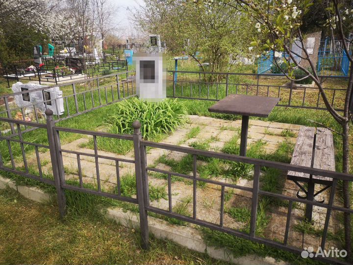 Уборка мест захоронения кладбище