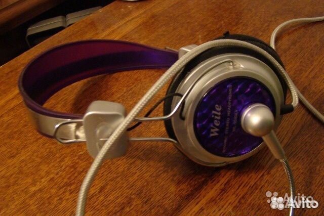 Наушники красивые с микрофоном