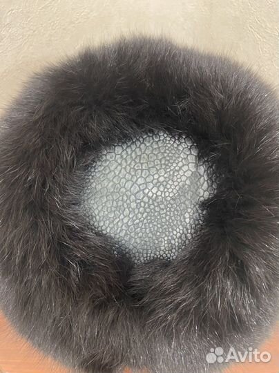 Шапка женская из песца
