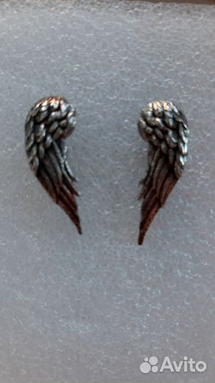Серьги крылья ангела