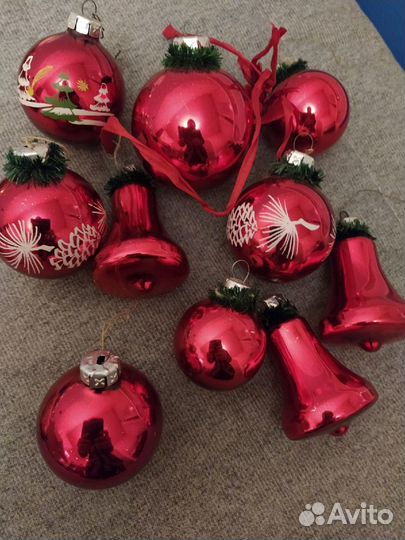 Гирлянды и шары 60-70гг