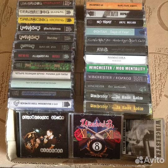 Аудиокассеты панк, хардкор, металл, punk, hardcore