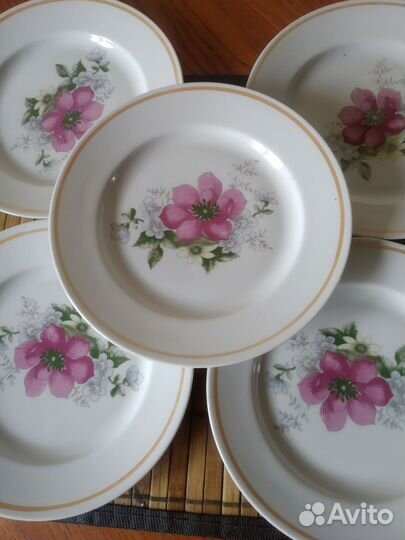 Тарелки СССР десертные