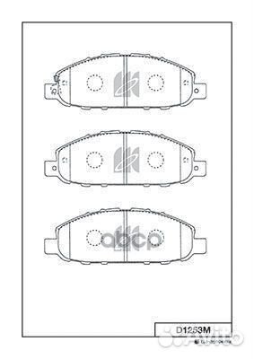 D1253M колодки тормозные Kashiyama D1253M Kashi