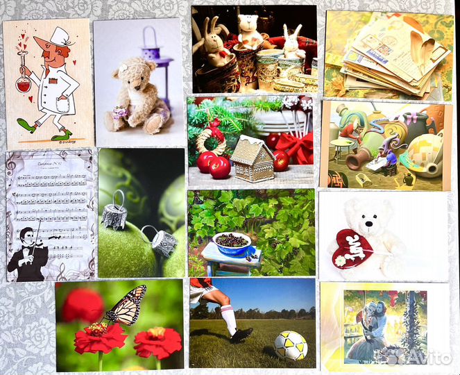 Почтовые карточки, открытки