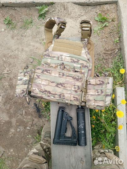 Бронежилет плитник с плитами