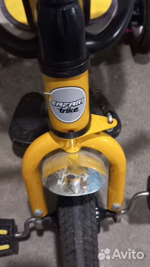 Детский велосипед коляска с ручкой