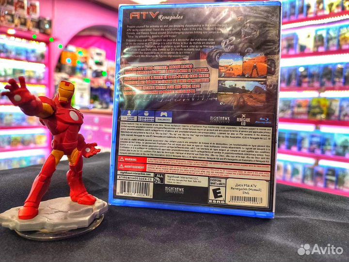 Диск PS4 ATV Renegades (Новый) ENG