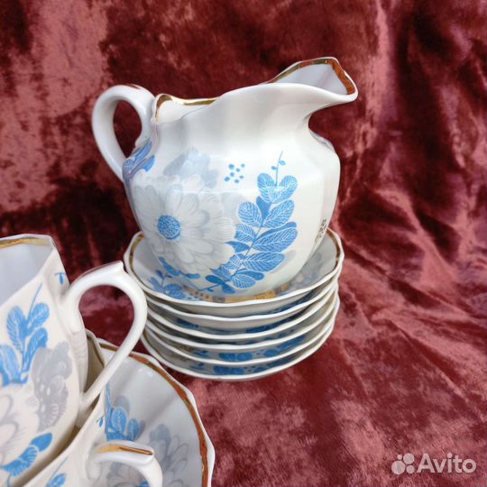Красивый Чайный сервиз вербилки
