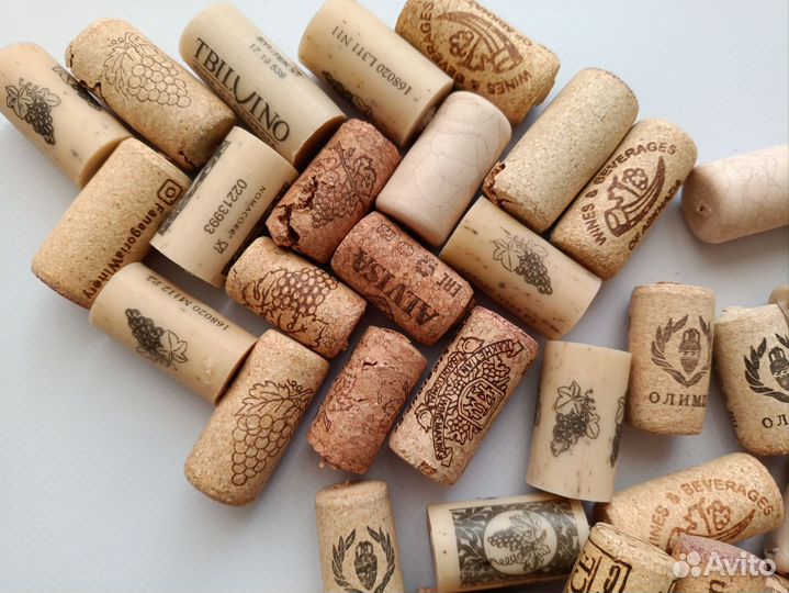 Винные пробки для творчества декора