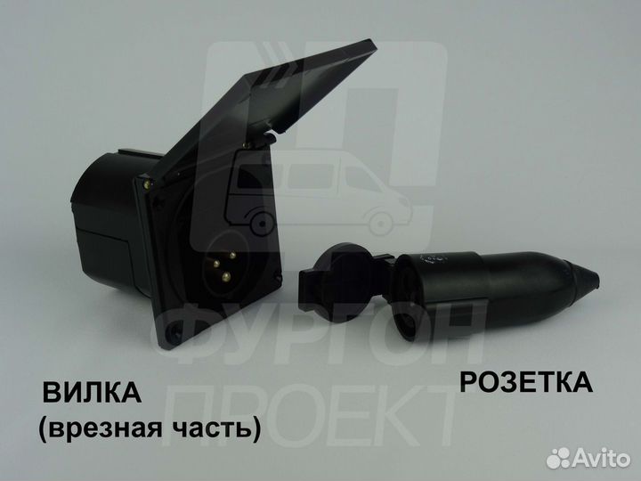 Бортовой ввод 220в Беларусь в автодом фургон