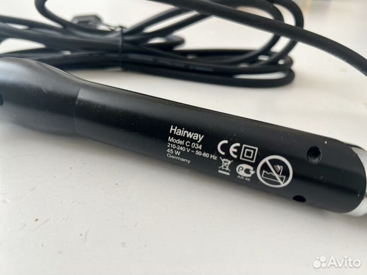 Плойка конусная Hairway Black&Silver C034