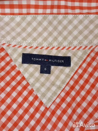 Рубашка Tommy hilfiger 44 р-р. Оригинал