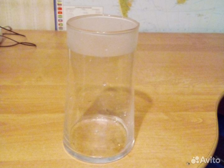 Ваза стекло новая
