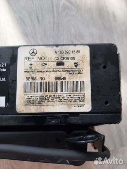 Мерседес w163, CD чейнджер