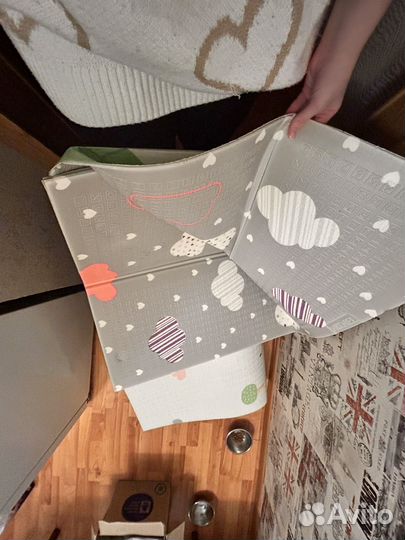 Складной детский коврик 150 на 200