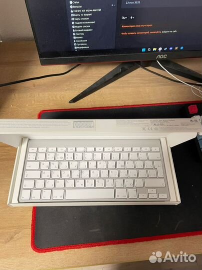 Apple Bluetooth Magic Keyboard 1 (A1314)