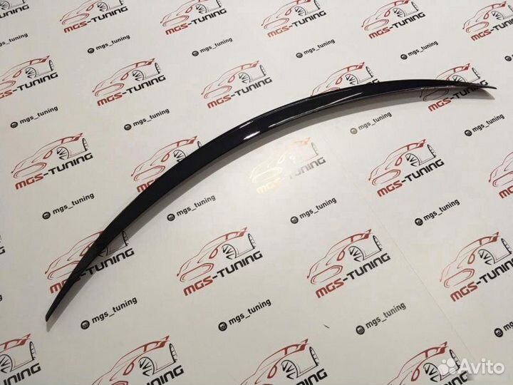 Спойлер черный Mercedes GLE Coupe C292