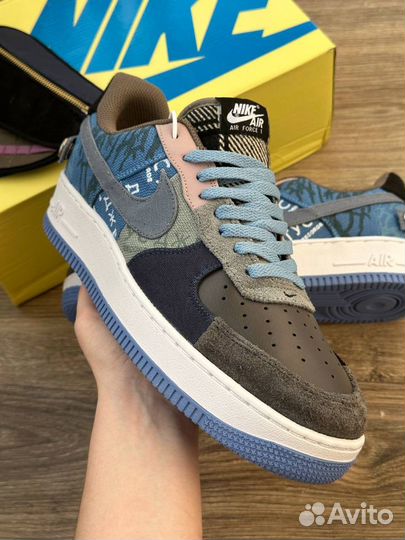 Кеды мужские Nike Air Force 1 Кактус Джек