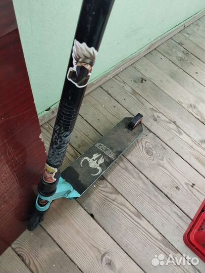 Трюковой самокат oxelo mf 1.8(описание)