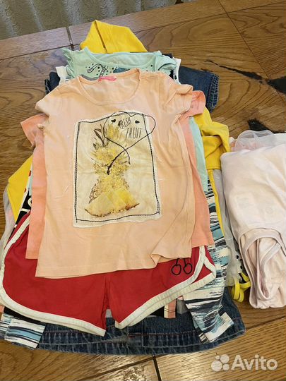Вещи пакетом на девочку 122 128