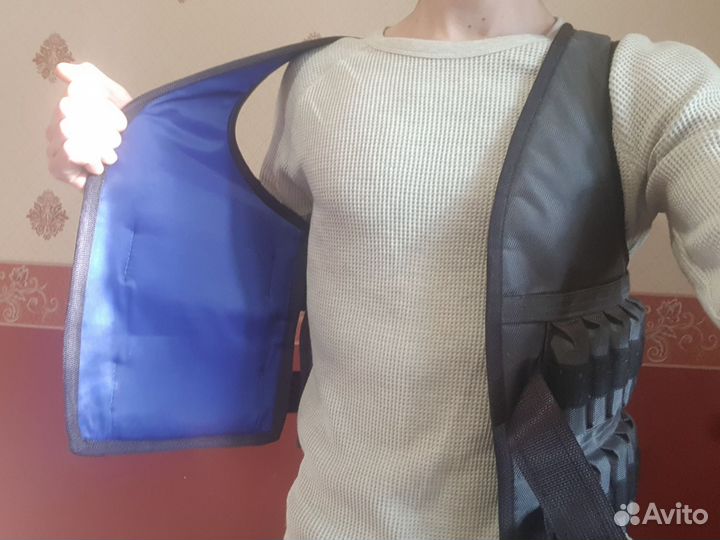 Жилет утяжелитель 20 кг Профи 