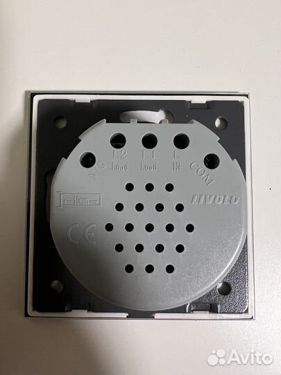 Выключатель Livolo сенсорный одноклавишный Новый