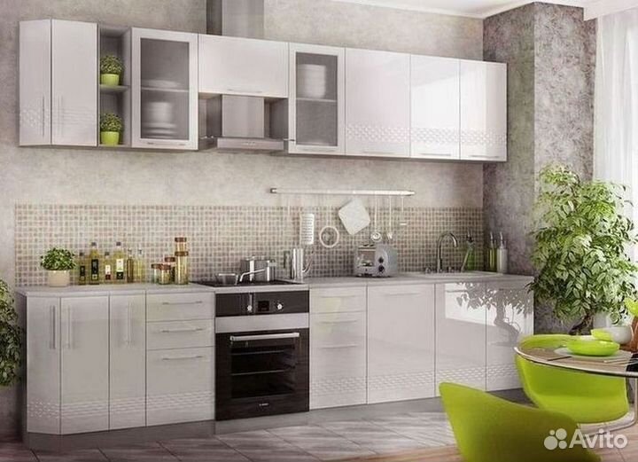 Кухня с техникой как в икеа не бу кухонный гарниту