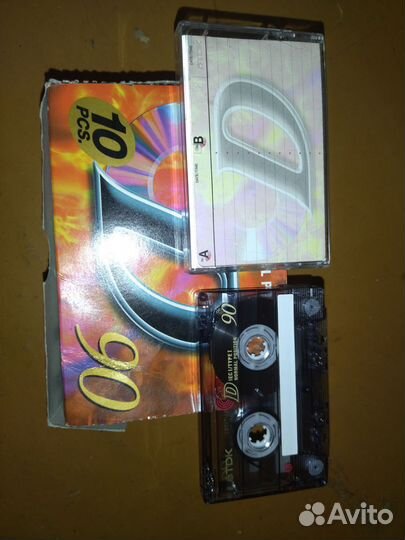 Аудиокассеты новые sony ef 90