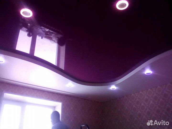 Натяжные потолки