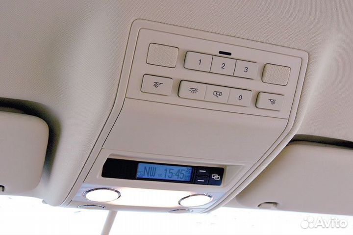 Потолочная консоль с цифровым компасом VW Touareg