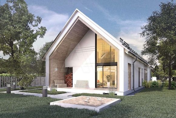 Дом 100 м² на участке 10 сот.