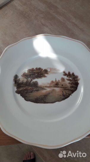Тарелка Дулевский завод