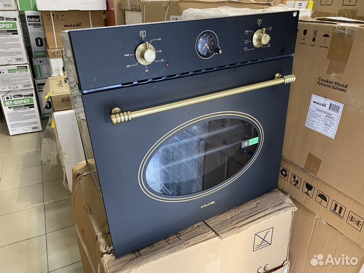 Духовой шкаф il Monte BO-70 AN Black Rustico