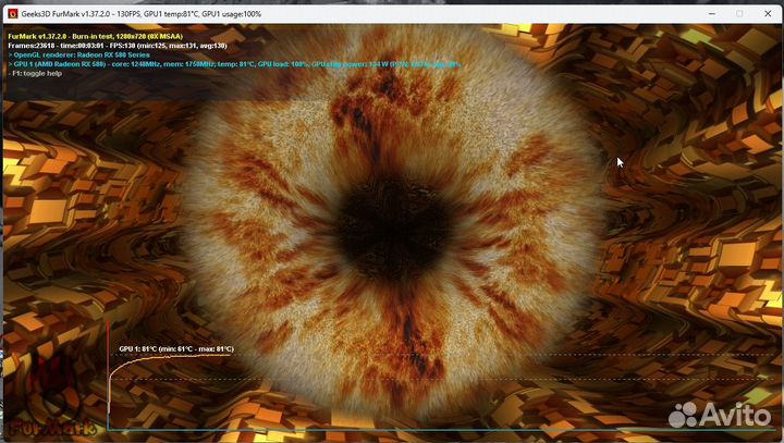 Видеокарта radeon RX 580 4gb