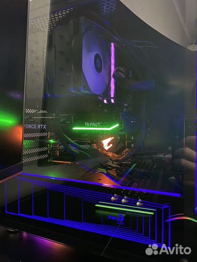 Материнская плата aorus, Ryzen 7 2700x, 32 GB RAM