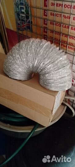 Воздуховод гибкий гофрированный 102 мм