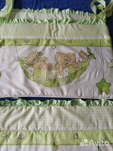 Бортики и балдахин в кроватку